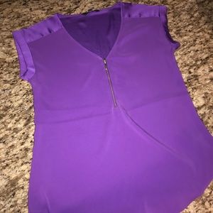 Express Zipper Blouse